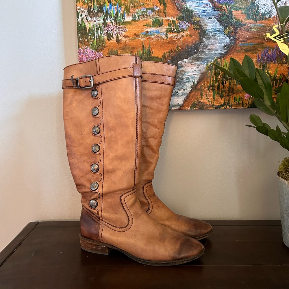 Leather Riding Boots